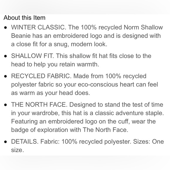 🆕  The North Face Norm Beanie - Picture 8 of 8